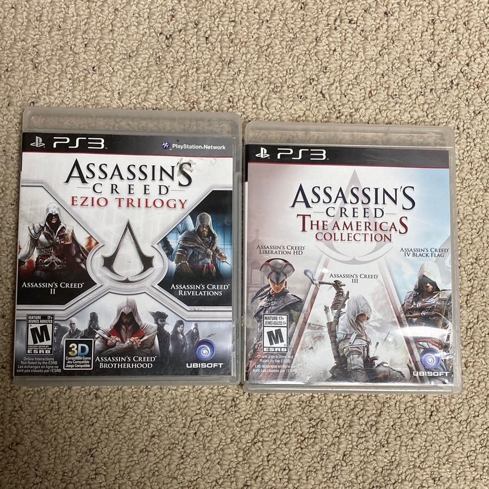 Assassin's Creed Ezio Trilogy and The Americas Collection for PlayStation 3 PS3